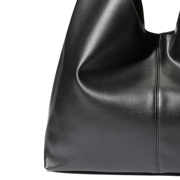 VS Black Bow Strap Tote Bag - Picture 4 of 4